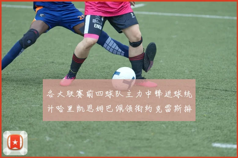 各大联赛前四球队主力中锋进球统计哈里凯恩姆巴佩领衔约克雷斯排名倒数第二